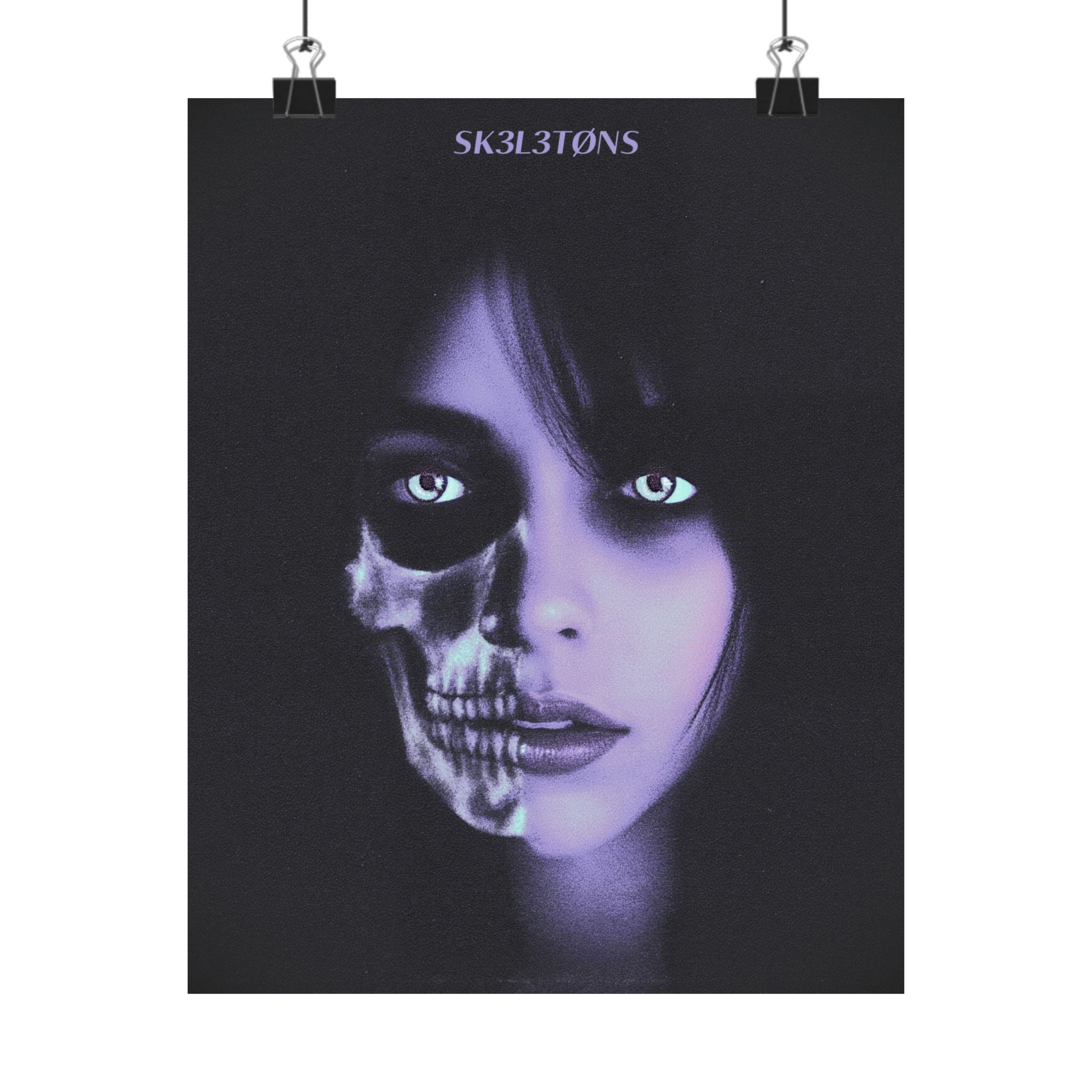 Vertical Posters - SK3L3TØNS Music Release Merch